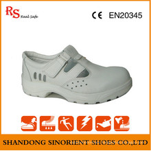 White Micro Fiber Leather ESD Safety Shoes RS267